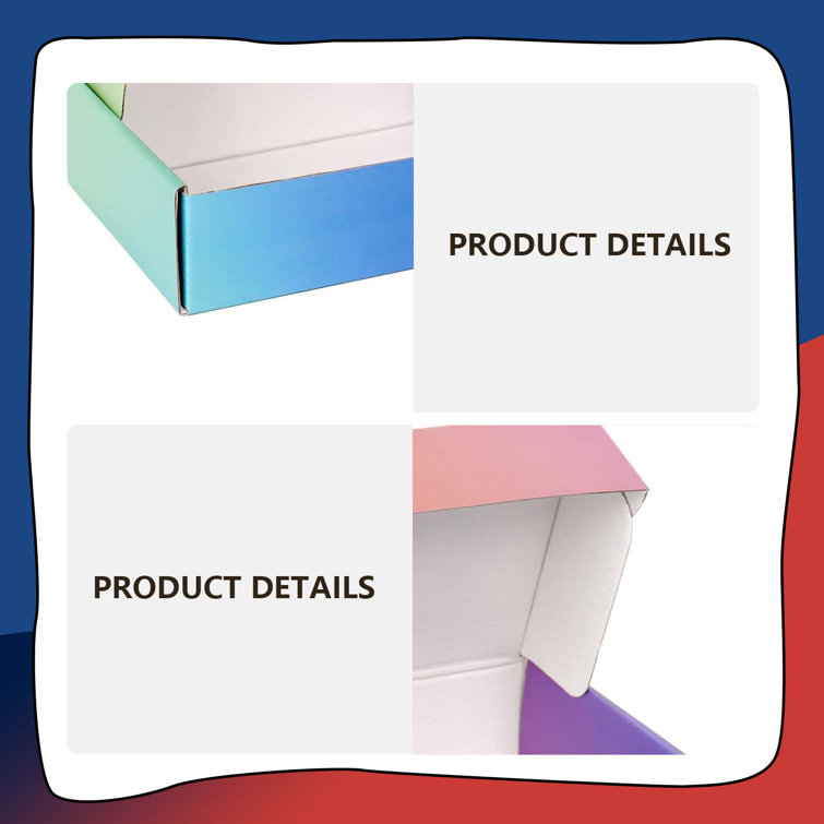 Latitude Run® Shipping Boxes 20 Pack, Gift Wrap Boxes Wayfair